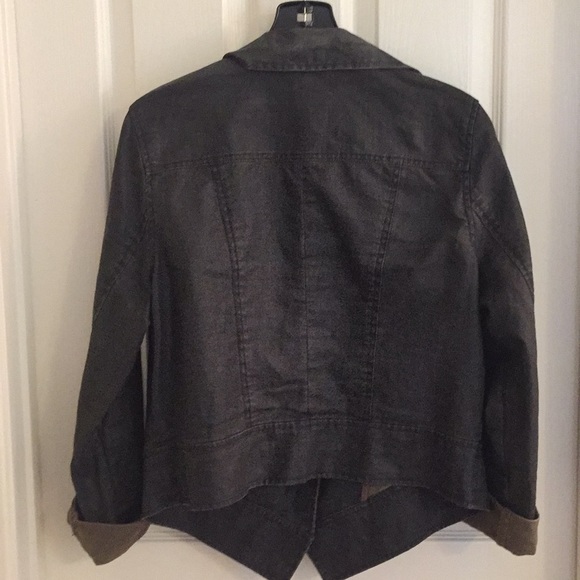 CAbi Jean Jacket Black Large - Picture 4 of 4
